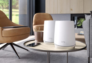 Orbi Device at a Table