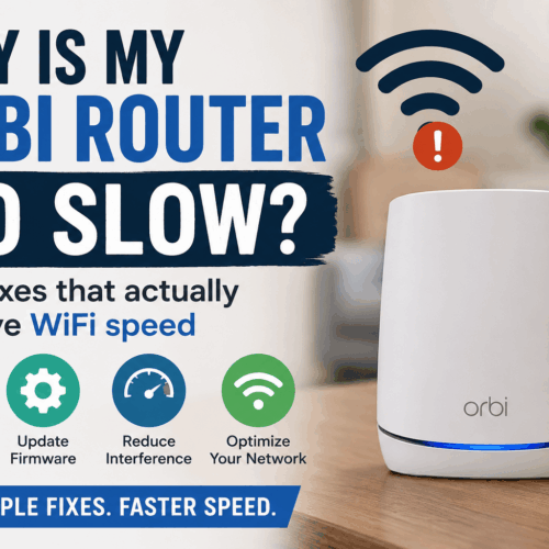 Why Is My Orbi Router So Slow? Easy Ways to Boost Wi-Fi Speed