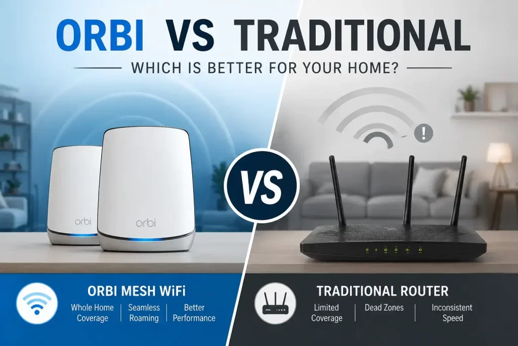 Orbi vs Traditional Routers