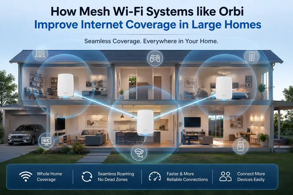 How Mesh WiFi Systems like Orbi